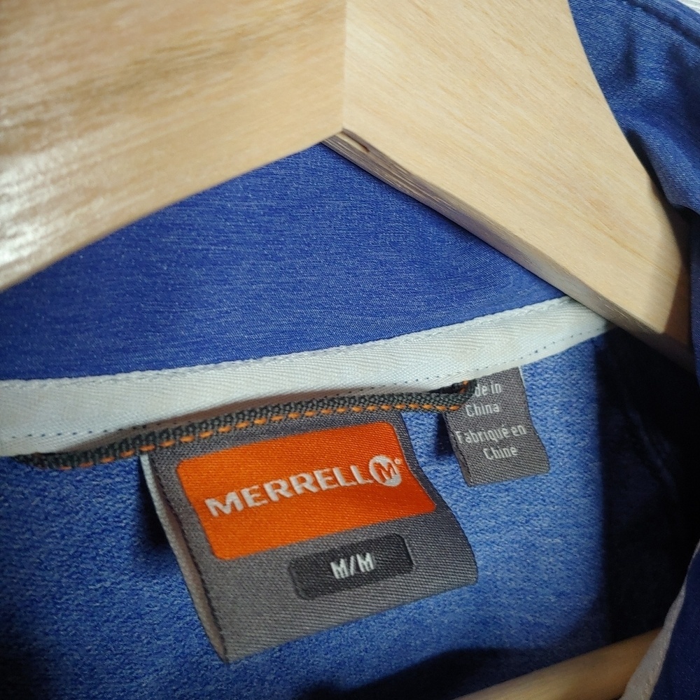 Merrell Lightweight Soft Shell Jacket Full Zip As… - image 7